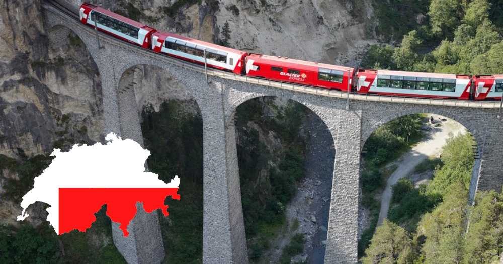 The Glacier Express Route